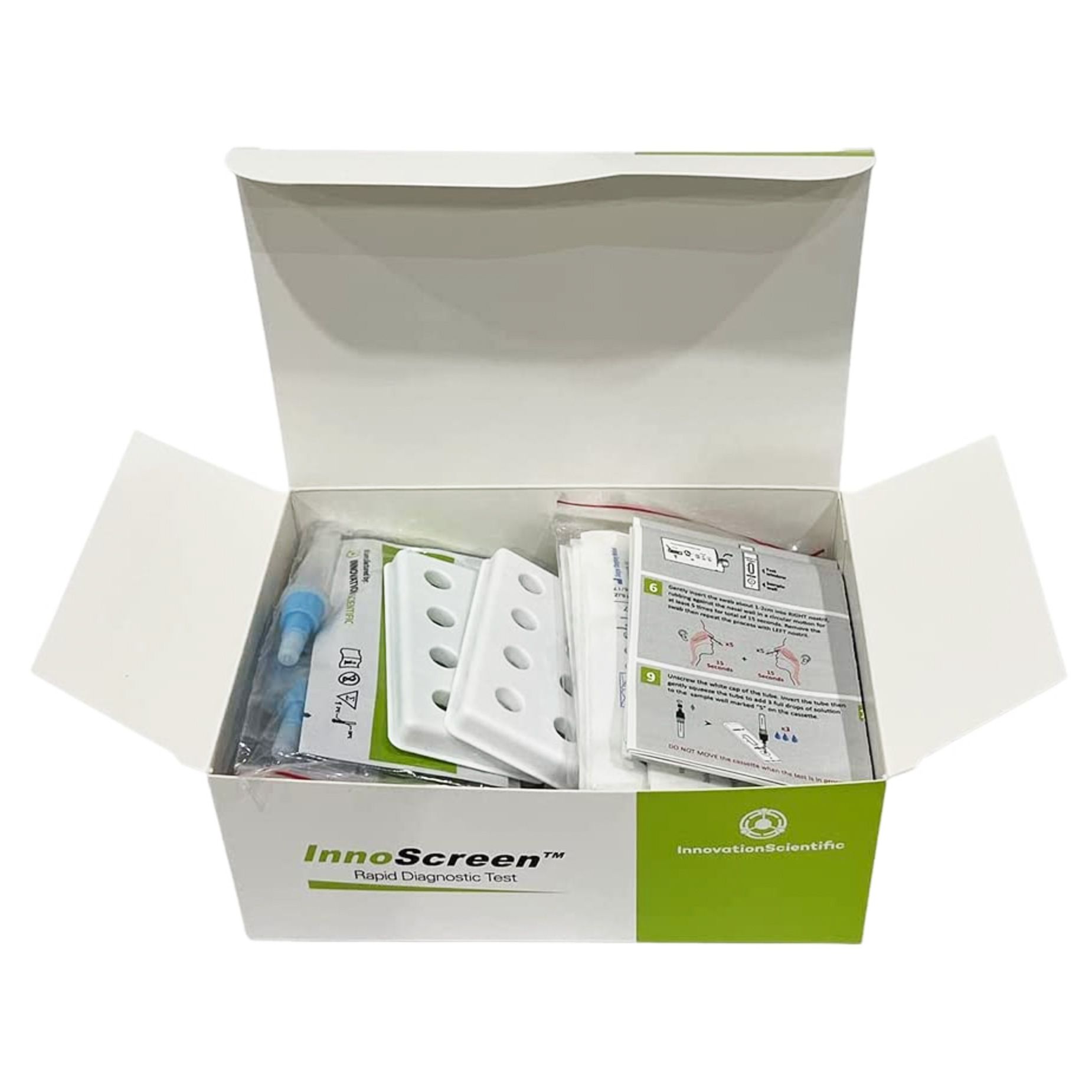 InnoScreen COVID-19 Rapid Antigen Test Kit - Nasal Swab - Tiger Products